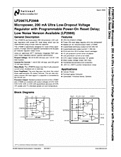 DataSheet LP2987-5.0 pdf